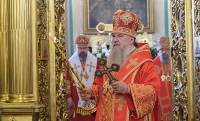 8 февраля Божественную литургию в соборе совершит митрополит Санкт-Петербургский и Ладожский Варсонофий