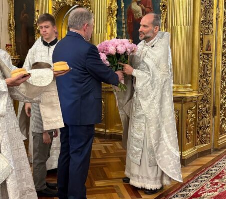 И.C. Раевский празднует день своего небесного покровителя