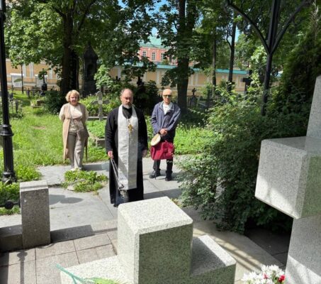 Панихида в день памяти Л. Н. Гумилева